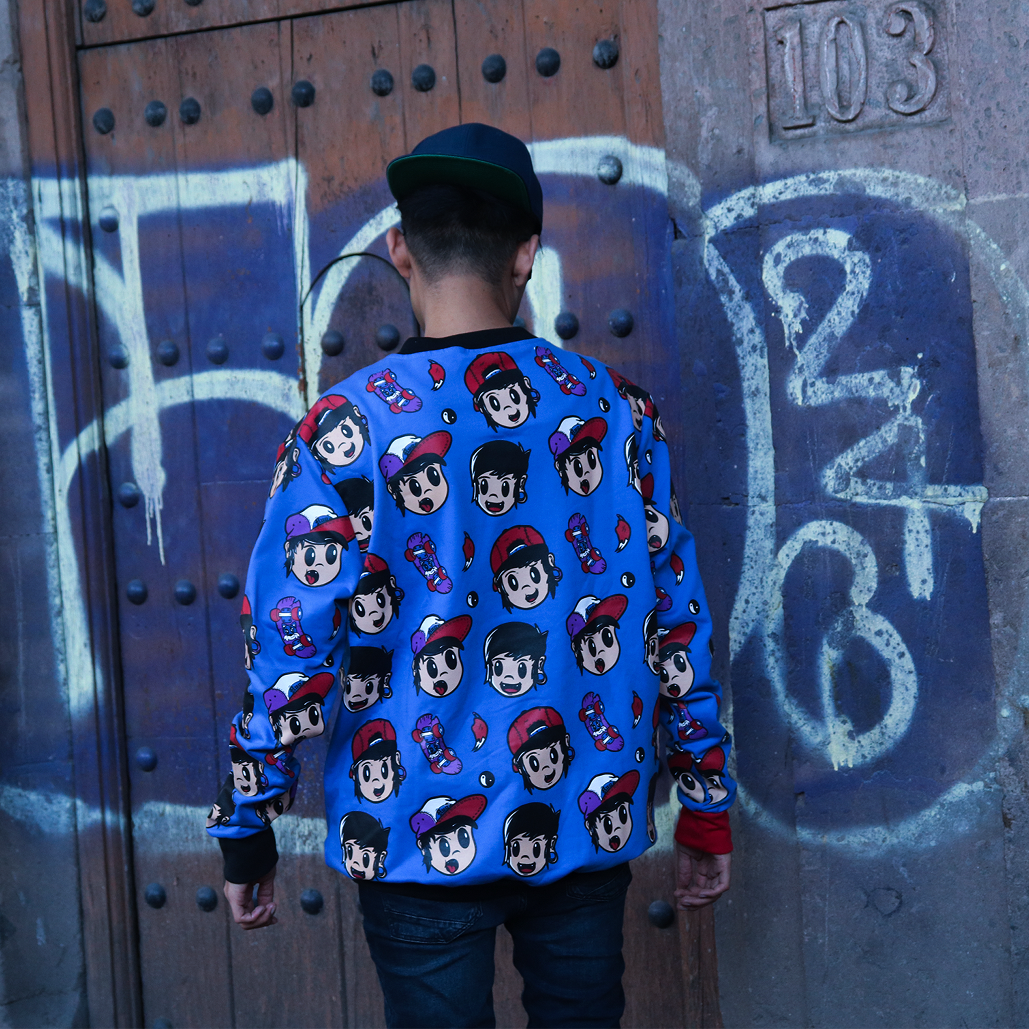 Kid Faces Crewneck